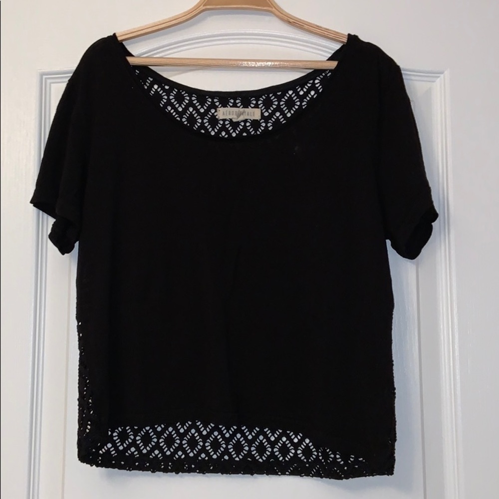 Aéropostale Black Top size XL